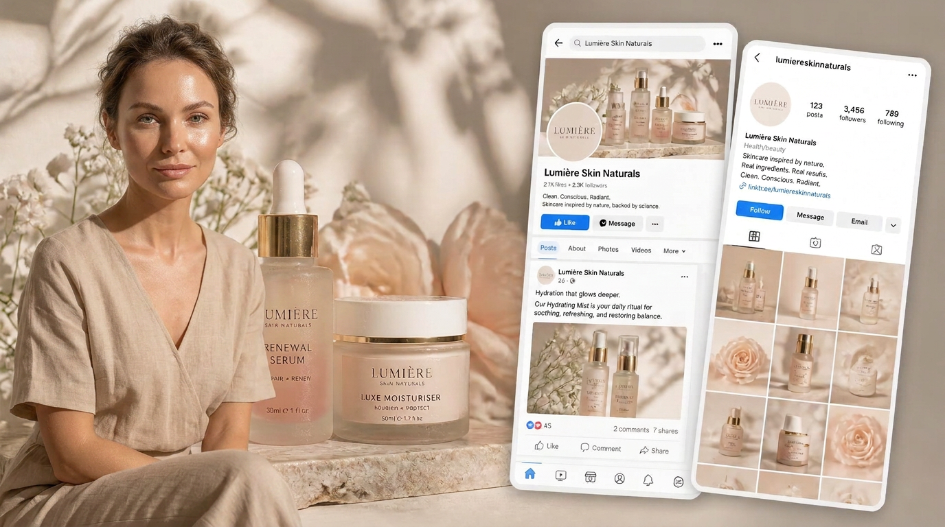 Skincare campaign